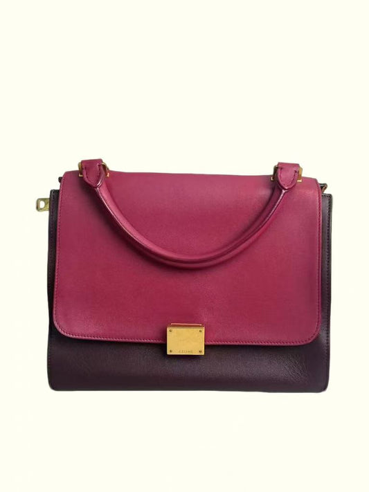 Celine tricolor Trapeze Bag