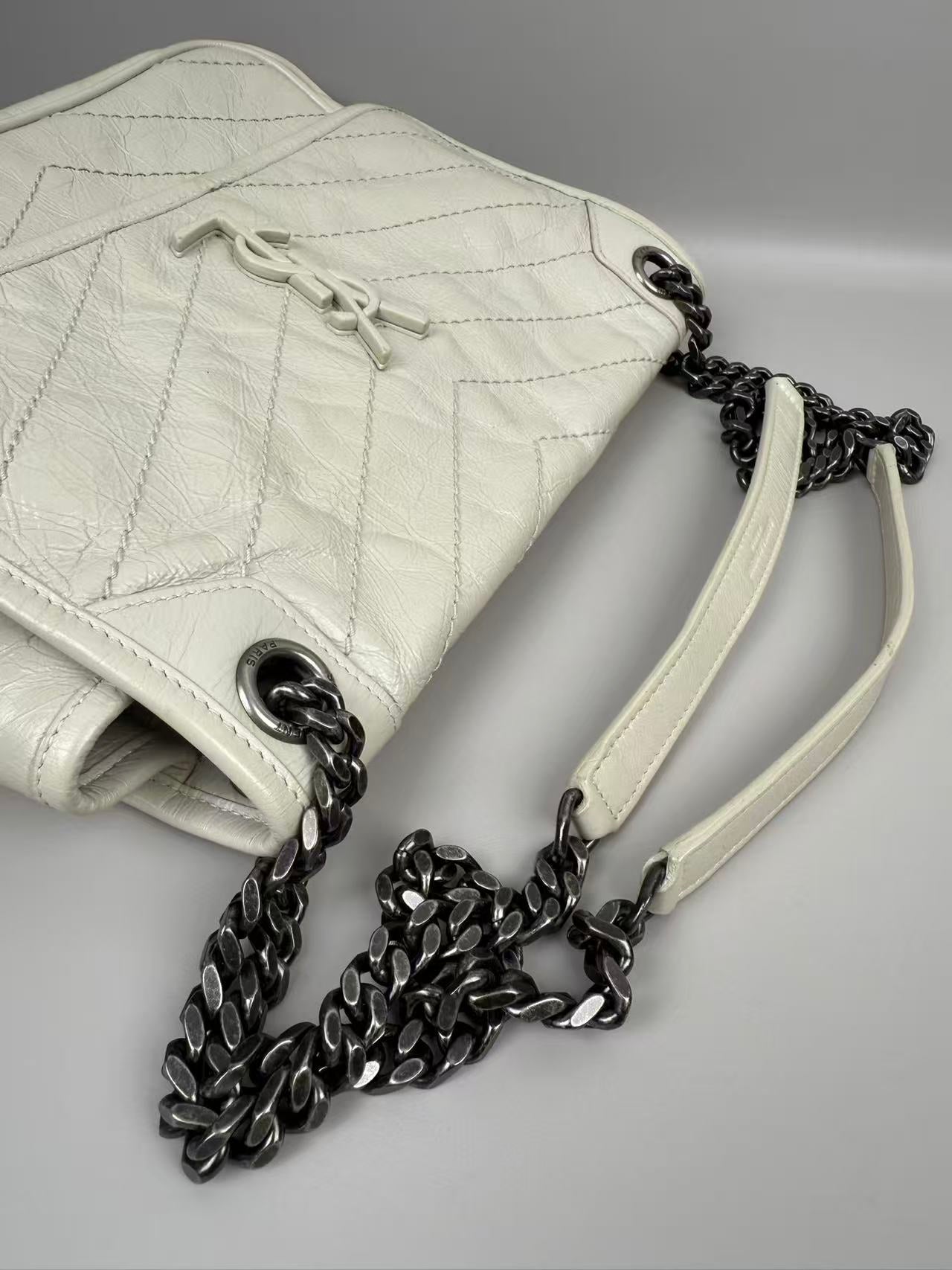 SAINT LAURENT PARIS Vintage NIKI leather