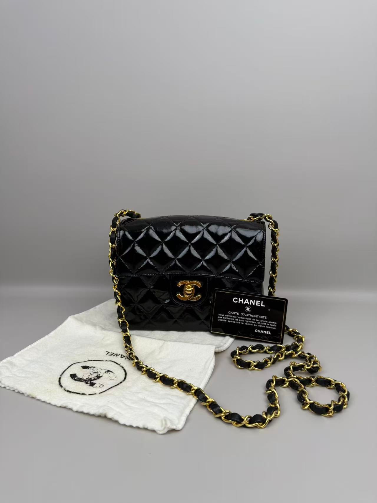 Chanel Flap  Vintage Bag Mini