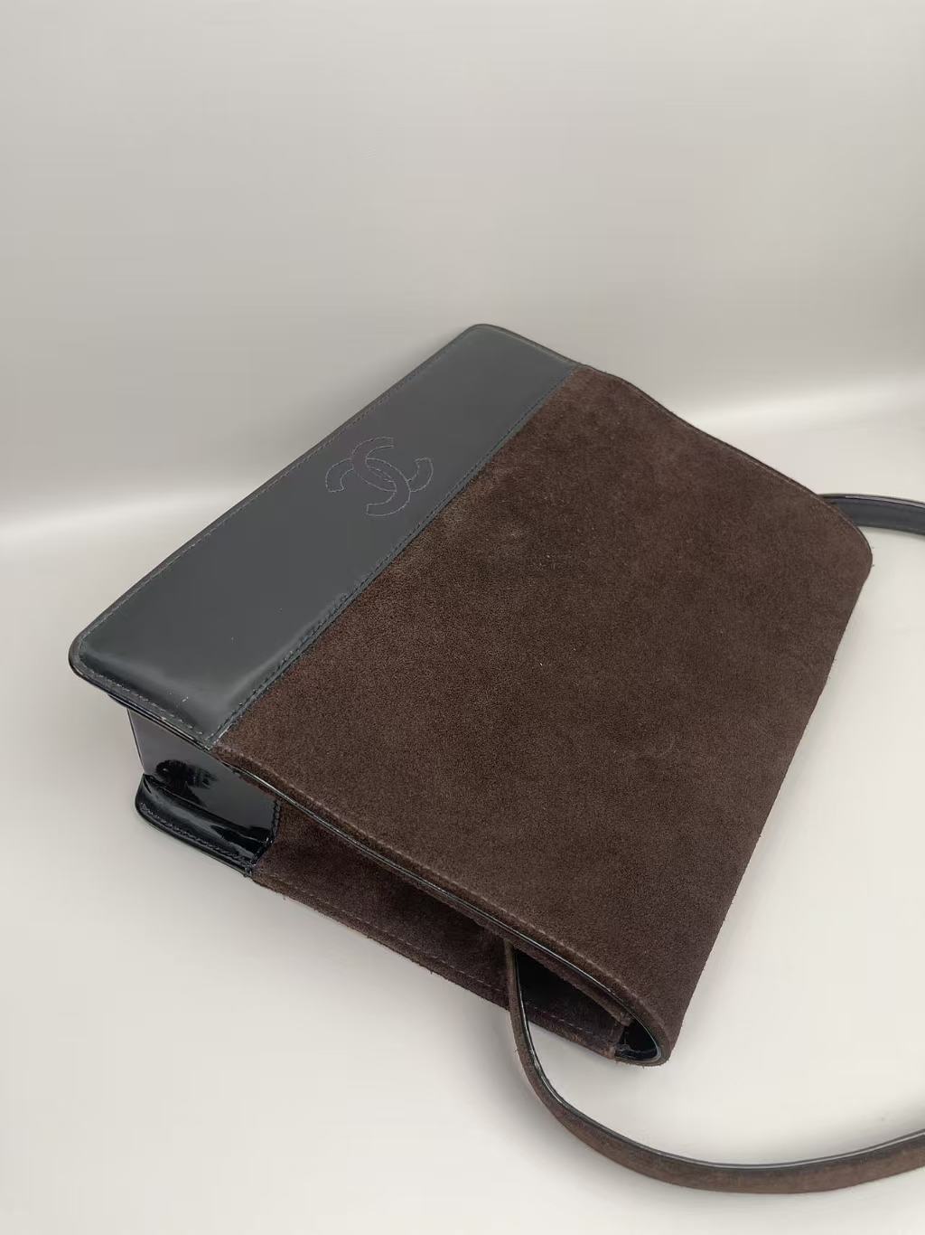 CHANEL Suede Vintage Handbag