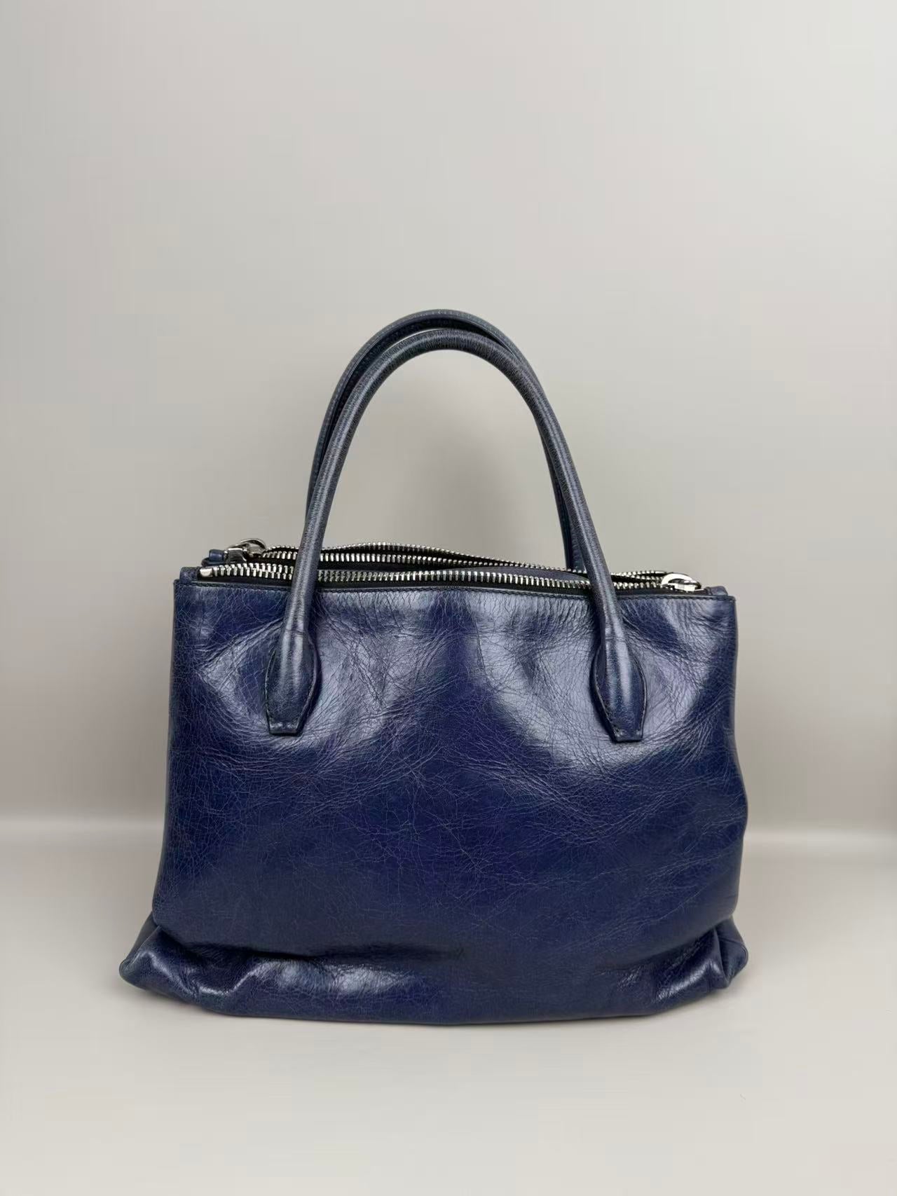 MIUMIU Leather Vintage Tote Bag
