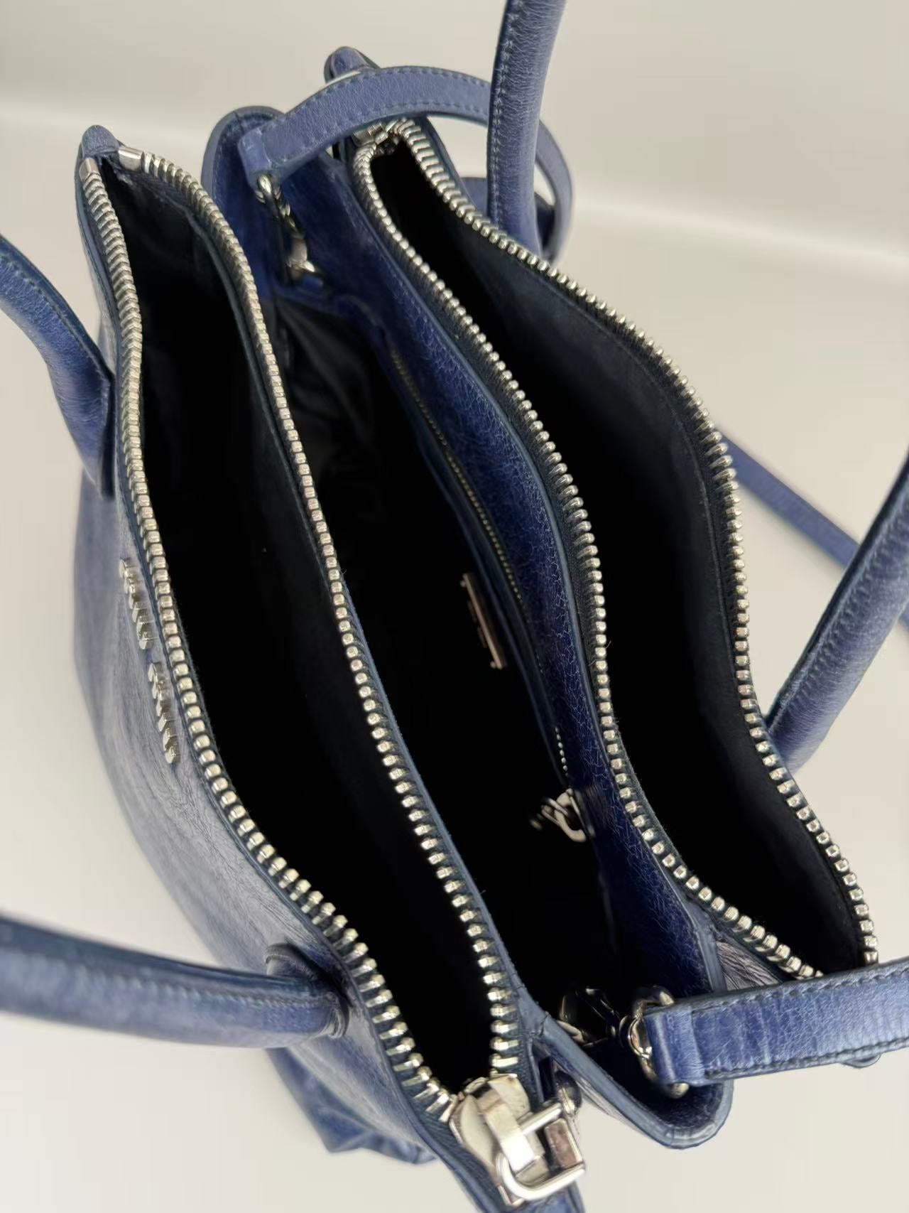 MIUMIU Leather Vintage Tote Bag