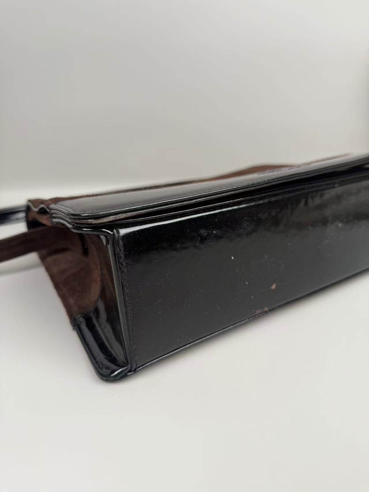 CHANEL Suede Vintage Handbag