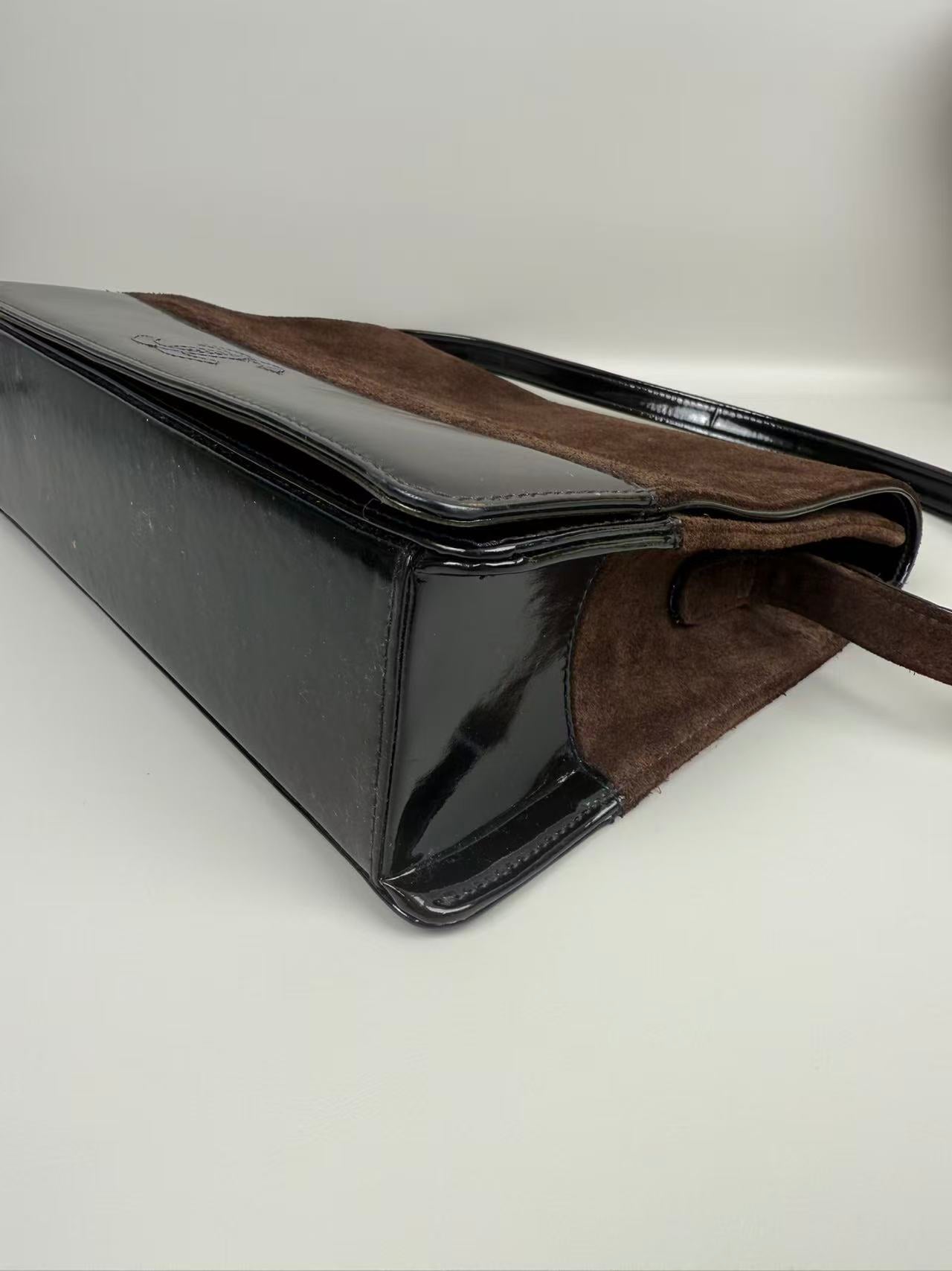 CHANEL Suede Vintage Handbag