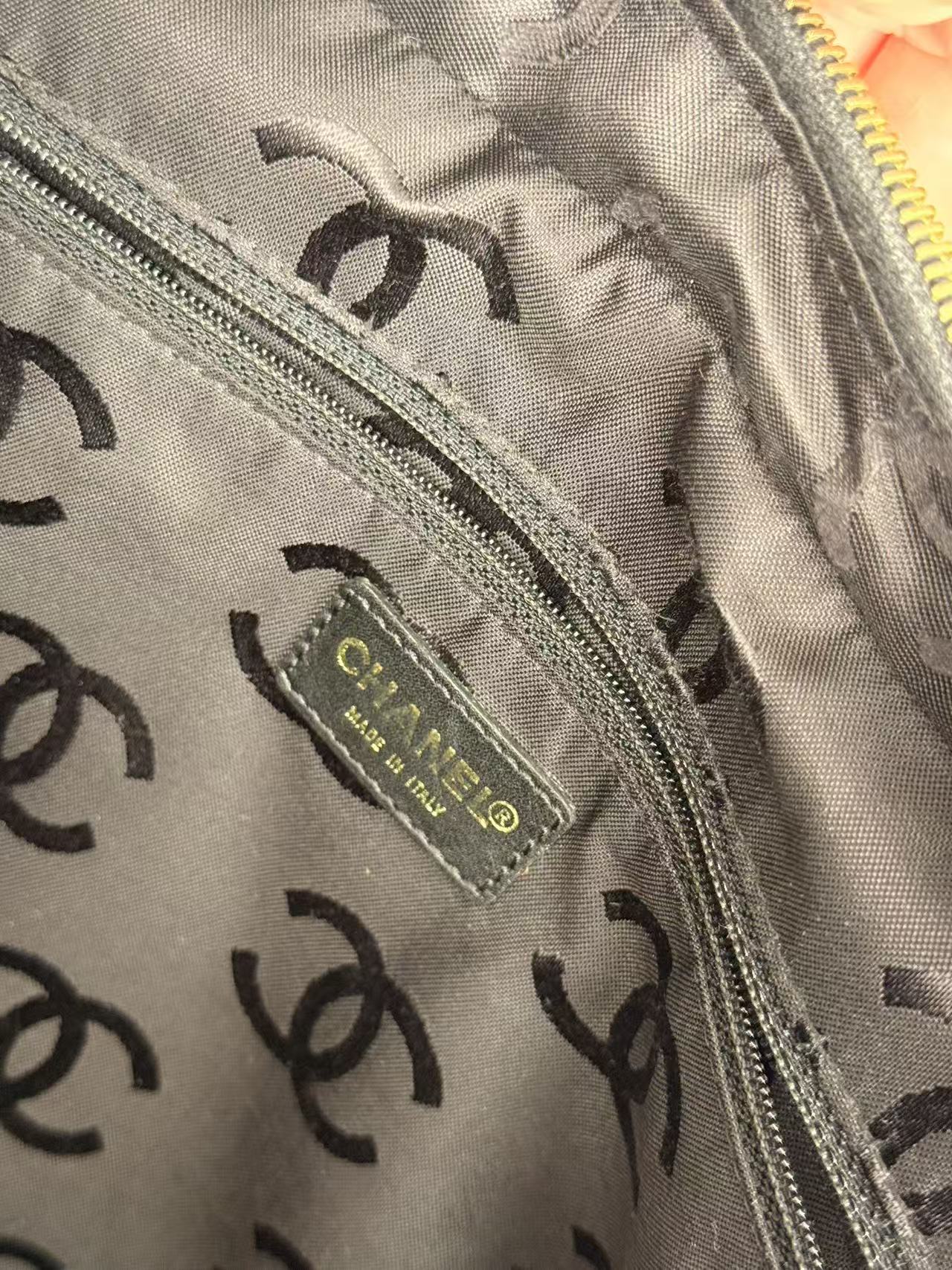 Chenal Surpique Bowler Bag Vintage―Black Totes