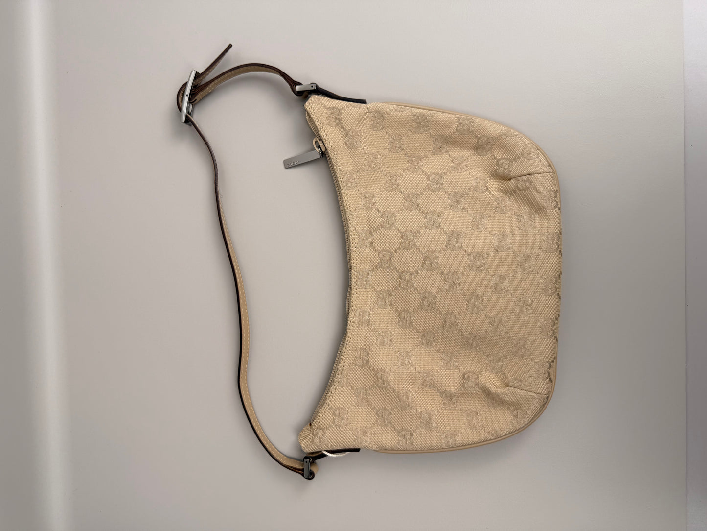 Gucci Monogram Shoulder Bag Vintage