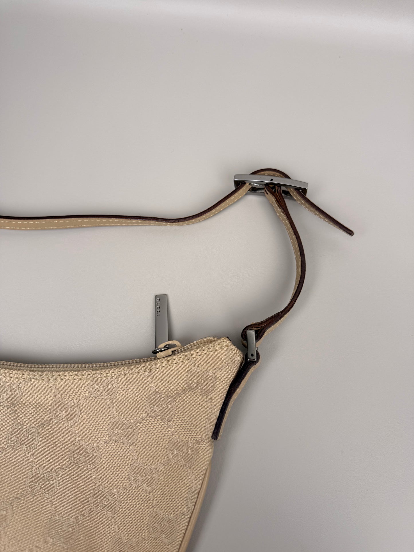 Gucci Monogram Shoulder Bag Vintage