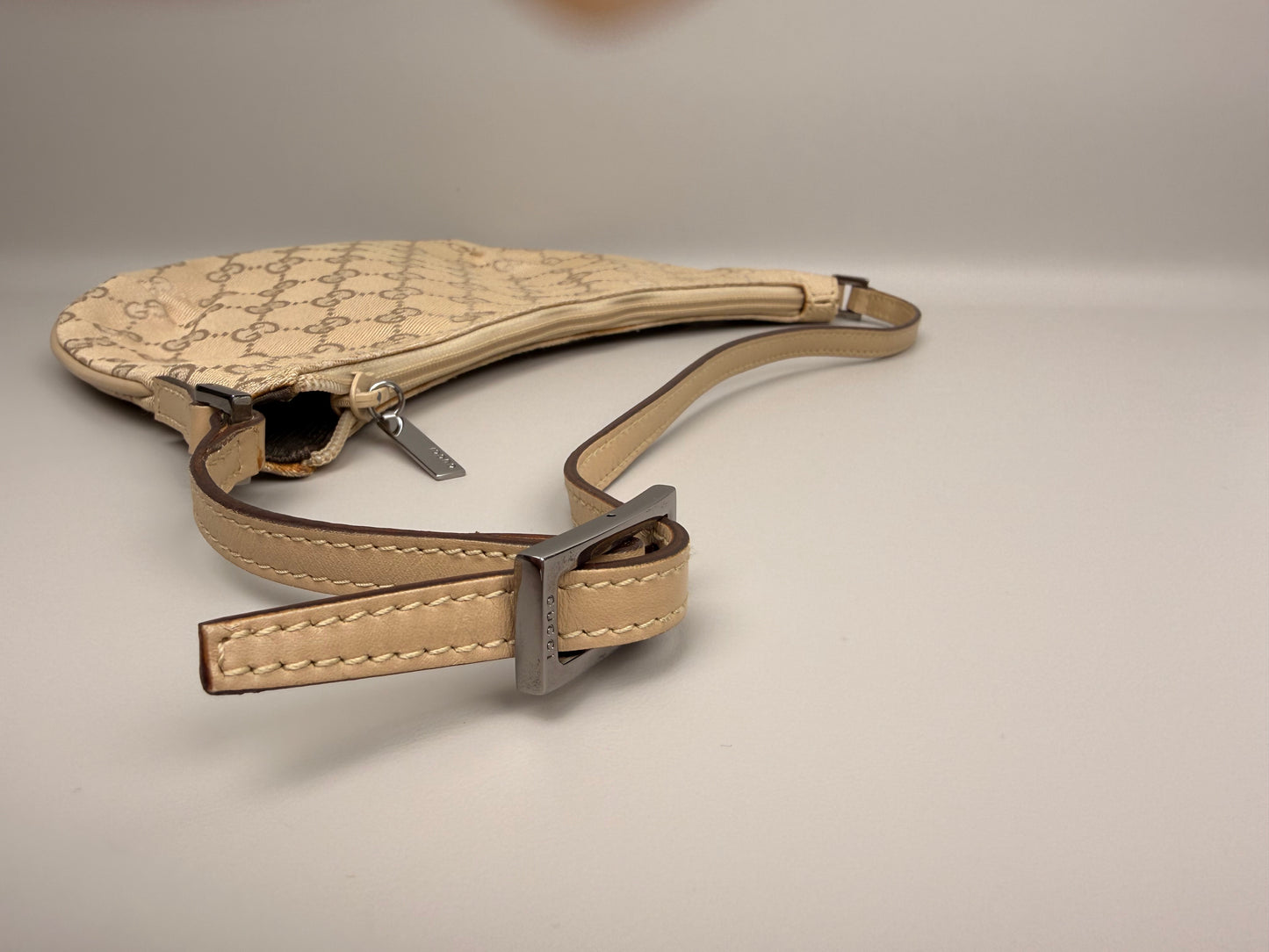 Gucci Monogram Shoulder Bag Vintage