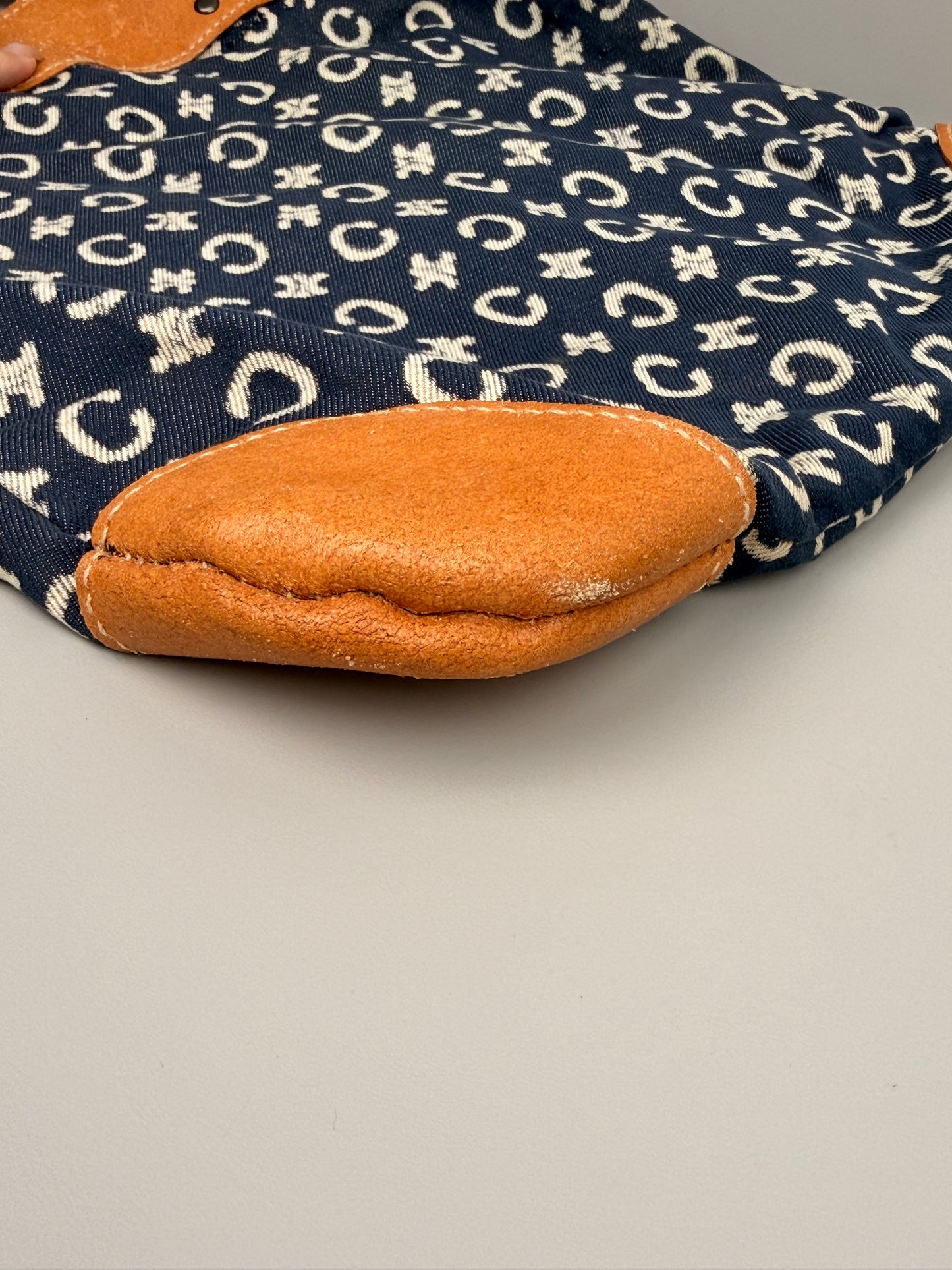 Celine Denim Shoulder Bag Vintage