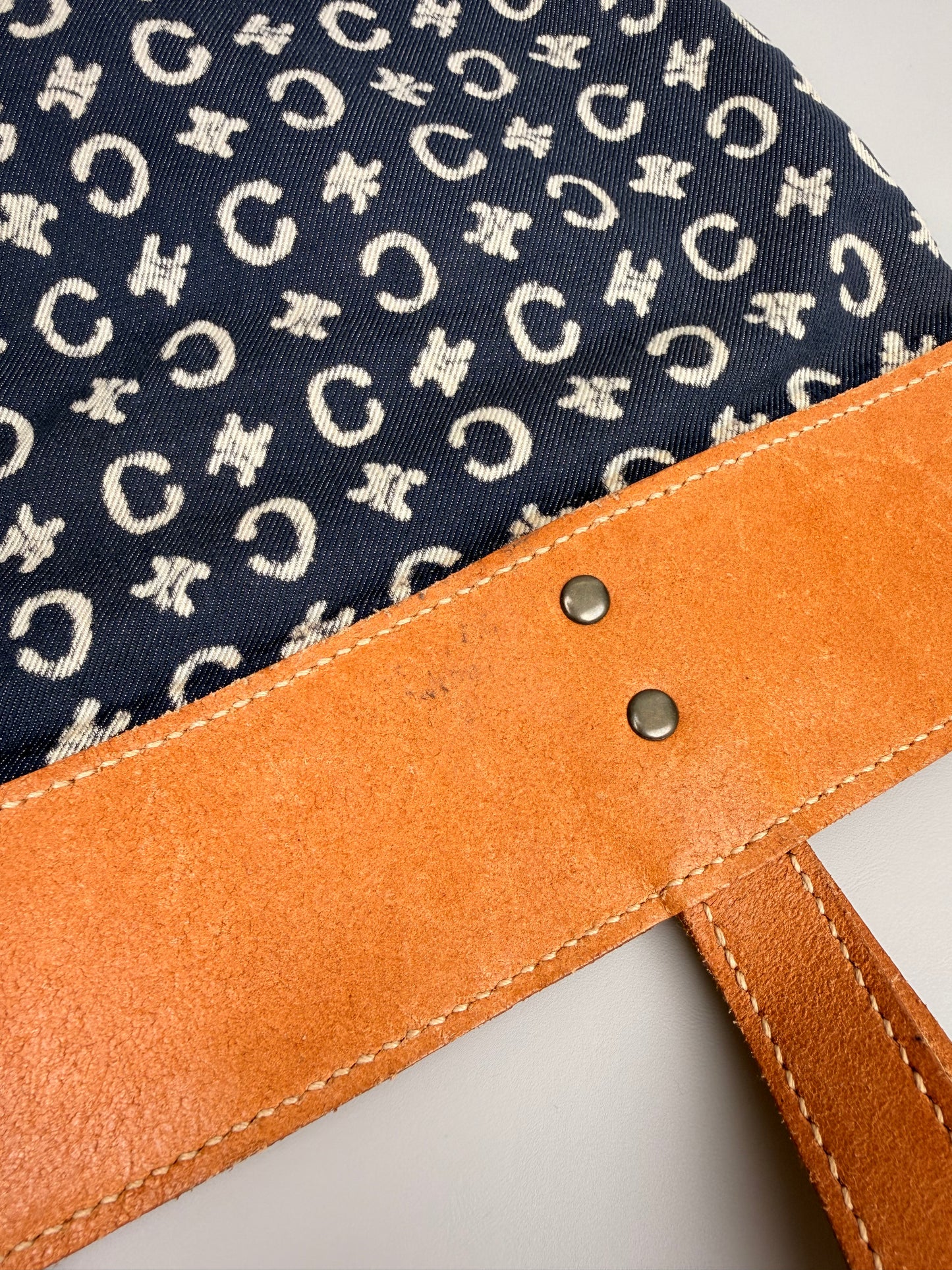 Celine Denim Shoulder Bag Vintage