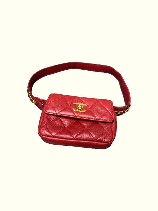 Chanel classique leather crossbody bag