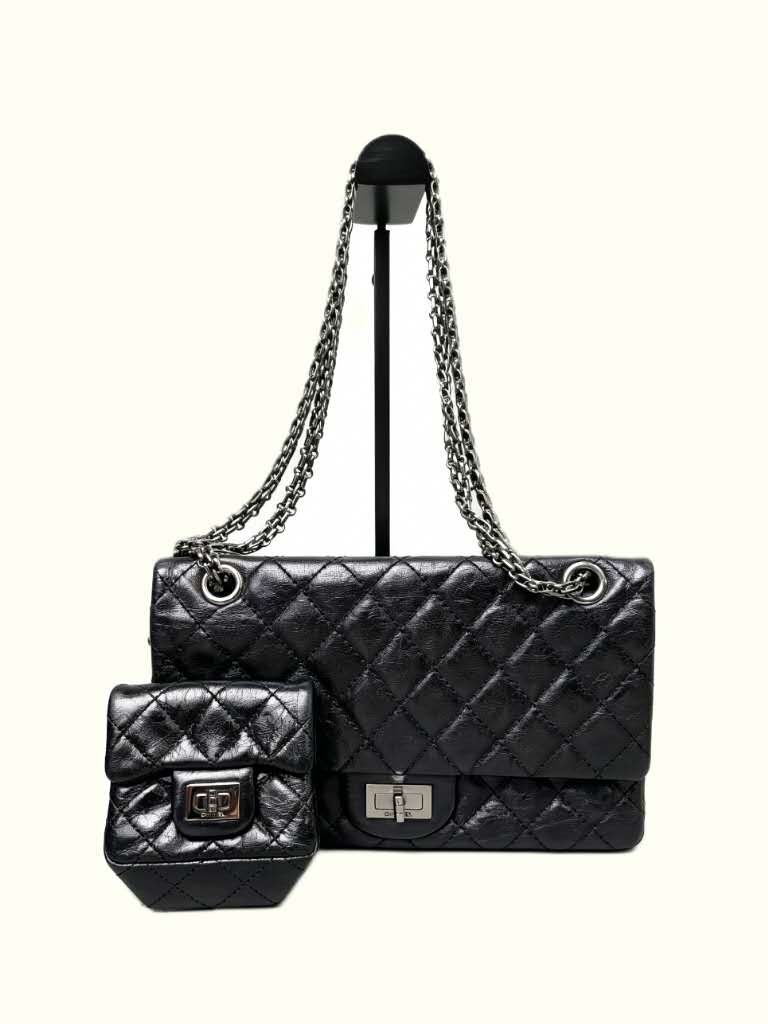 Chanel 2.55 Reissue Flap Bag with Mini Pouch