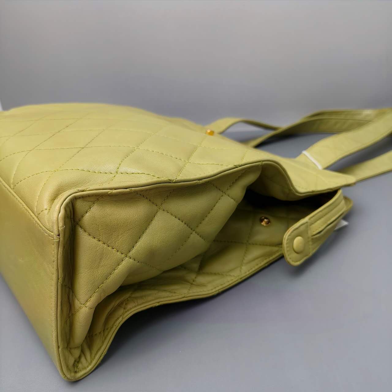 Chanel Quilted Leather Tote Bag