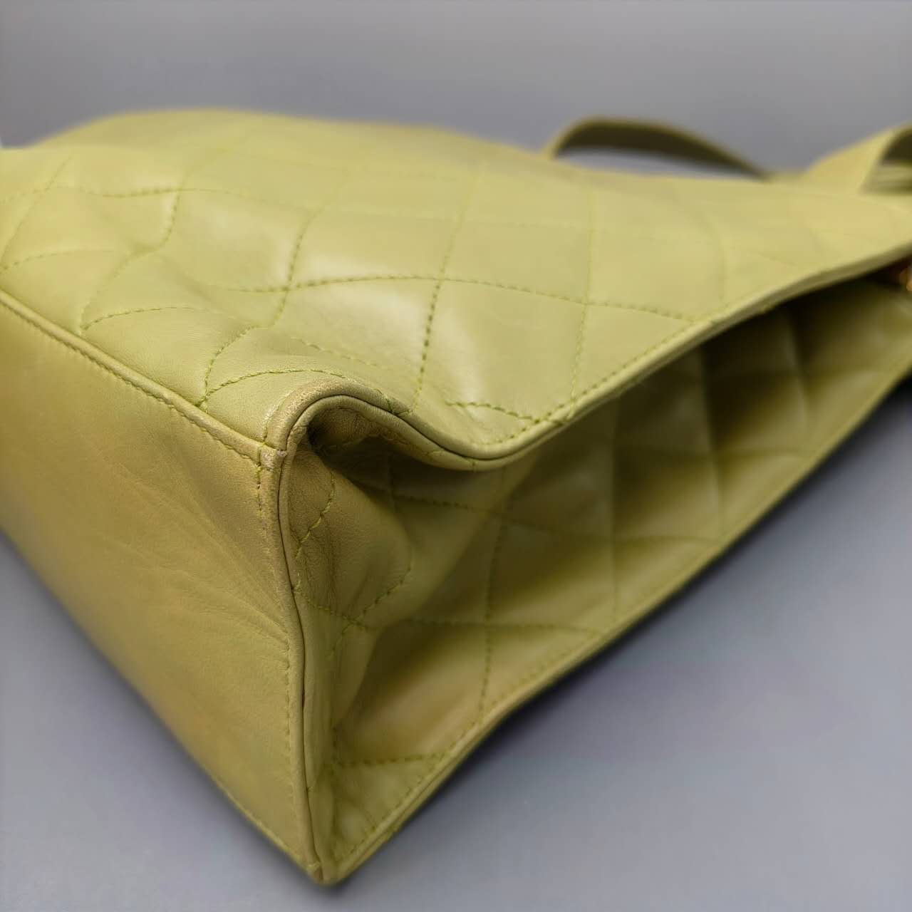 Chanel Quilted Leather Tote Bag