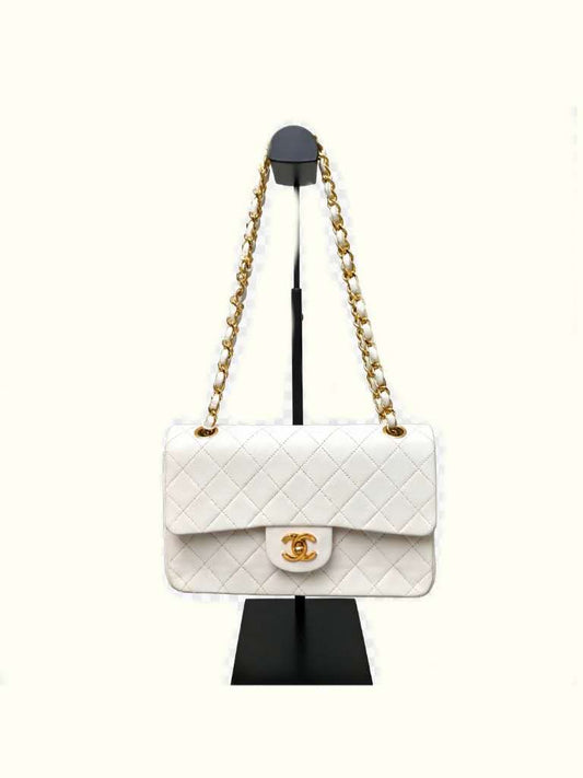 Chanel Classic Flap Bag in White